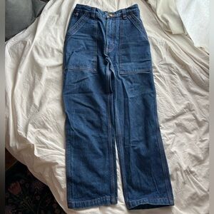 Big Bud Press Carpenter Jeans Blue Denim Small original run
